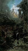 Carl Spitzweg Der Hexenmeister oil painting reproduction